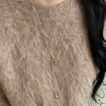 Chic Tiger Eye Long Necklace