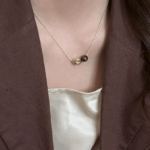 Classic Duo Pebble Necklace