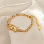 Golden Star Moon Bracelet - Image 2