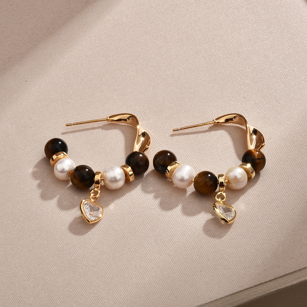 P_001 vintage earrings - Image 1
