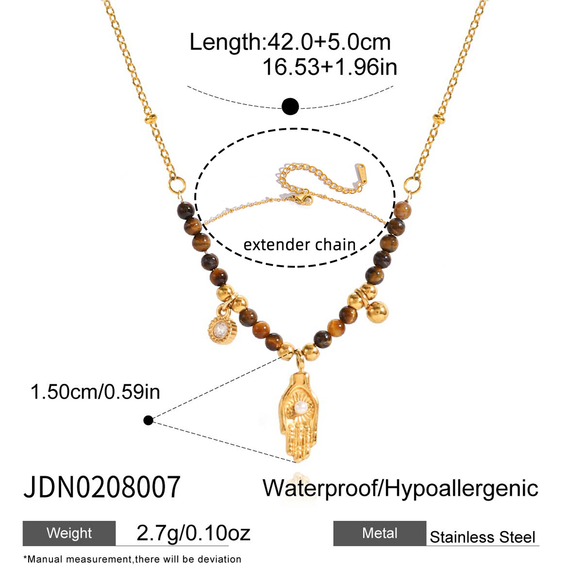 vintage inspired jewelry worn on model for comfort test