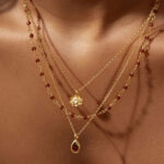 Flower Water Drop Neckchain - Image 2
