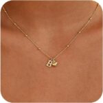 Lily Bow delicate Necklace set - Image 3