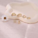 Ins style bow earrings - Image 2