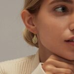 Oval long earrings - Image 2