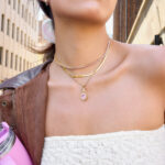 Vintage Pink Necklace - Image 2