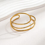 Geometric Line Bracelet - Image 3