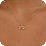 Lily Bow delicate Necklace set - Image 4