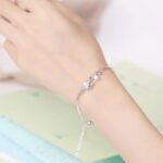 Double layered star and moon bracelet - Image 3
