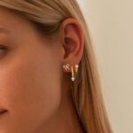 Ins style bow earrings - Image 3