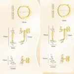 Irregular shaped earrings - Image 3