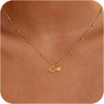 Lily Bow delicate Necklace set - Image 5