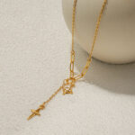 Four pointed star pendant - Image 3