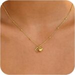 Lily Bow delicate Necklace set - Image 6