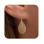 Oval long earrings - Image 5