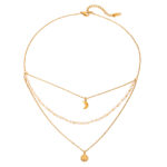 Star Moon tassel necklace - Image 3