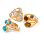 Fluid Trio Art Ring - Image 4