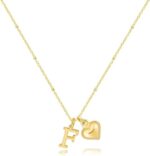 Lily Bow delicate Necklace set - Image 7