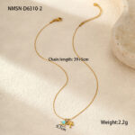 Mia Gold Starfish Delicate necklace - Image 5