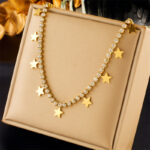 Star Necklace Bracelet - Image 4
