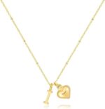 Lily Bow delicate Necklace set - Image 10