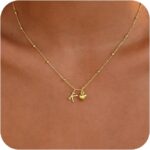 Lily Bow delicate Necklace set - Image 12