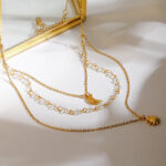 Star Moon tassel necklace - Image 4