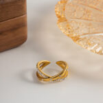 Small niche design open ring - Image 5