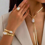 Light luxury cross necklace set - Image 5