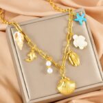 Flower necklace - Image 2