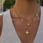 Pentagram Sun Necklace - Image 4