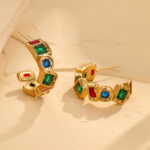 Vintage high-end earrings - Image 2
