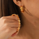 Flower patchwork bracelet - Image 2