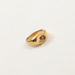 Mia Gold Waterdrop Delicate Ring - Image 4