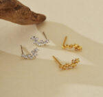 Pentagram earrings - Image 3