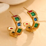 Vintage high-end earrings - Image 4