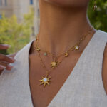 Pentagram Sun Necklace - Image 5