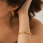 Flower patchwork bracelet - Image 3