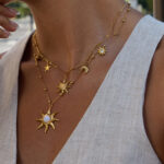 Pentagram Sun Necklace - Image 6