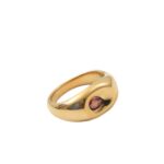 Mia Gold Waterdrop Delicate Ring - Image 6