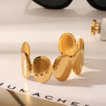 Elliptical smooth surface bracelet - Image 2