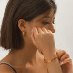 Flower patchwork bracelet - Image 5