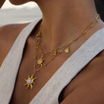 Pentagram Sun Necklace - Image 7