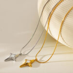 Four pointed star necklace - Image 2