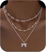 Lily Bow delicate Necklace set - Image 29