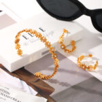 Flower patchwork bracelet - Image 7