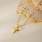 Four pointed star necklace - Image 4