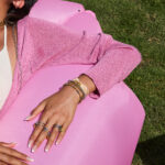 Double Layered Hollow Paper Clip Ring - Image 6