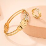 Hollow wheat ear bracelet - Image 4