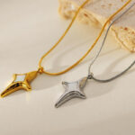Four pointed star necklace - Image 5